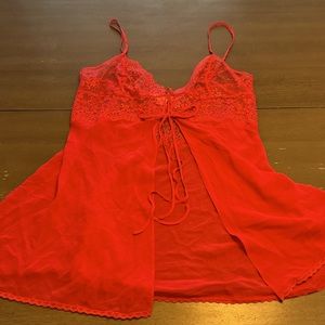 Victoria's Secret Red lingerie Top